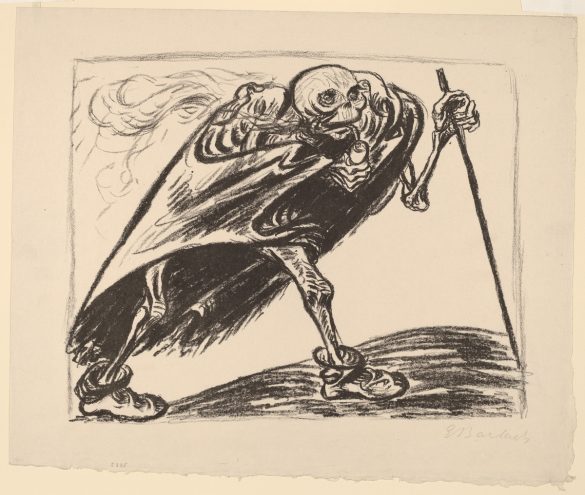 Wędrująca śmierć (1923) Ernsta Barlacha