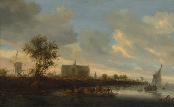 Widok na miasto Alkmaar