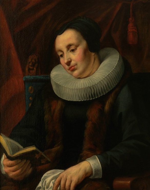 Jacob Jordaens - Portret kobiety (1640-1645)