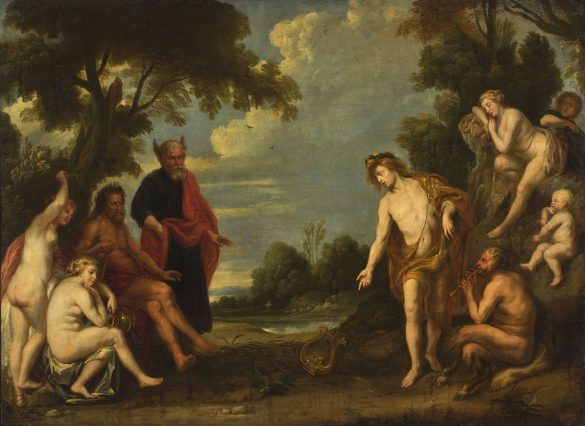 Jacob Jordaens - Sąd Midasa
