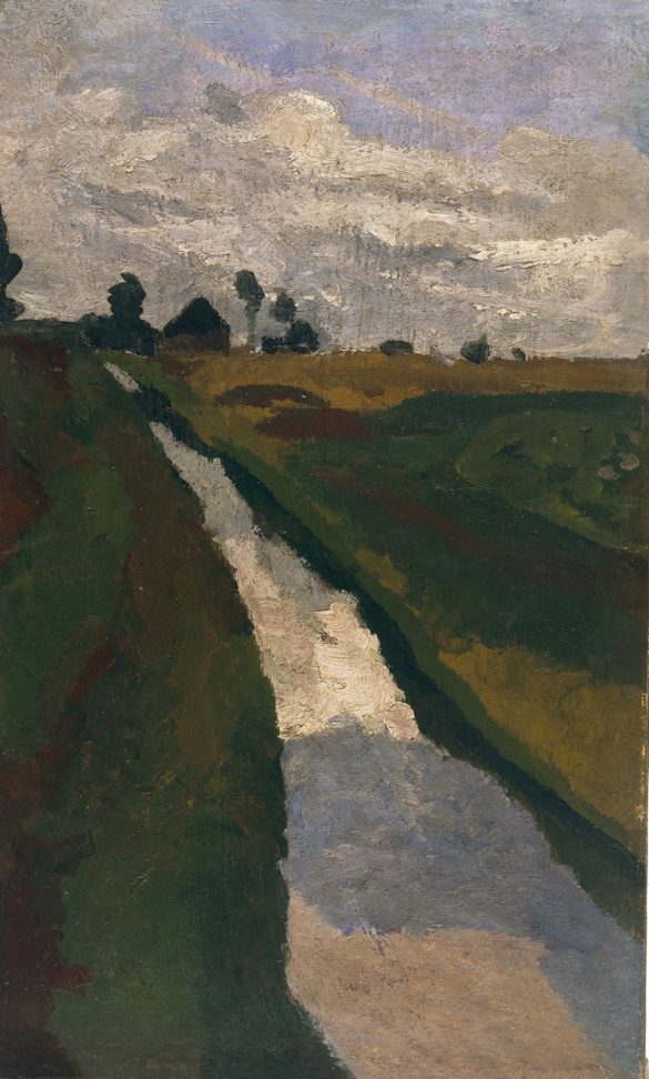 Kanał torfowiskowy (około 1900 r.)