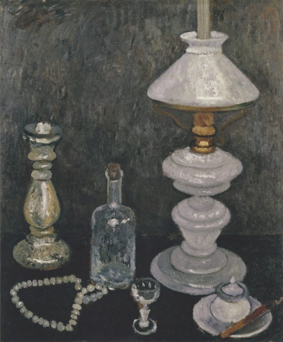 Martwa natura z lampą gazową (ok. 1906 r.)