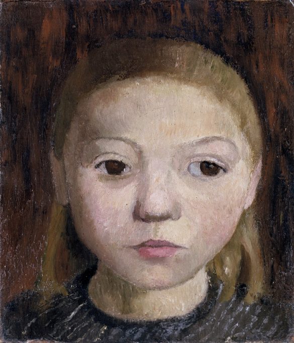 Paula Modersohn-Becker - Głowa dziewczyny (ok. 1905)