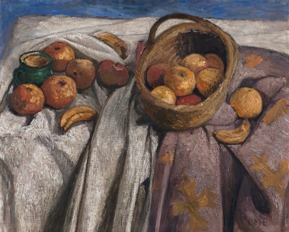 Paula Modersohn-Becker - Martwa natura z jabłkami i bananami (1905)