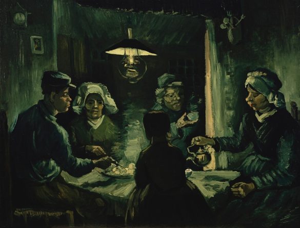 Jedzący kartofle (1885)