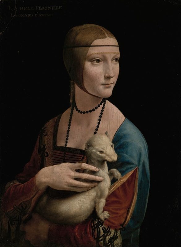 Dama z gronostajem – Portret Cecylii Gallerani (ok. 1473–1536) (1490)