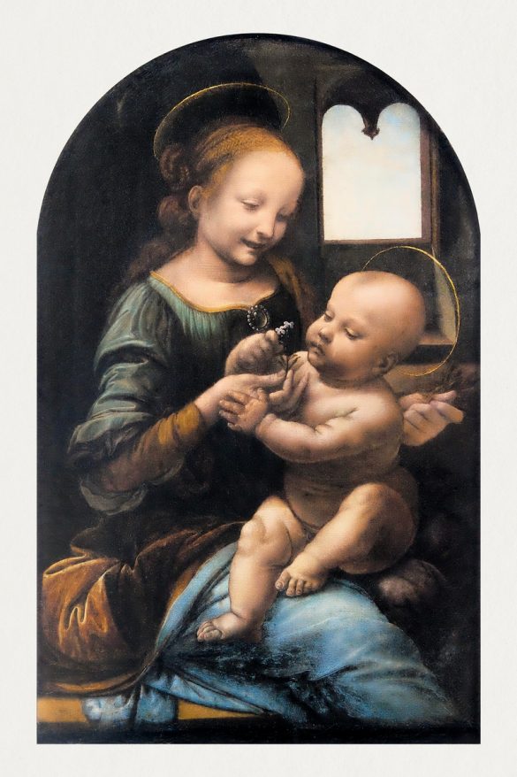 Madonna Benois Leonarda da Vinci (około 1478)