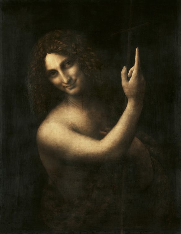 Święty Jan Chrzciciel (1513-1516) Leonarda da Vinci