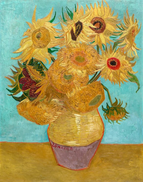 Wazon z dwunastoma słonecznikami Vincenta van Gogha (1888–1889)