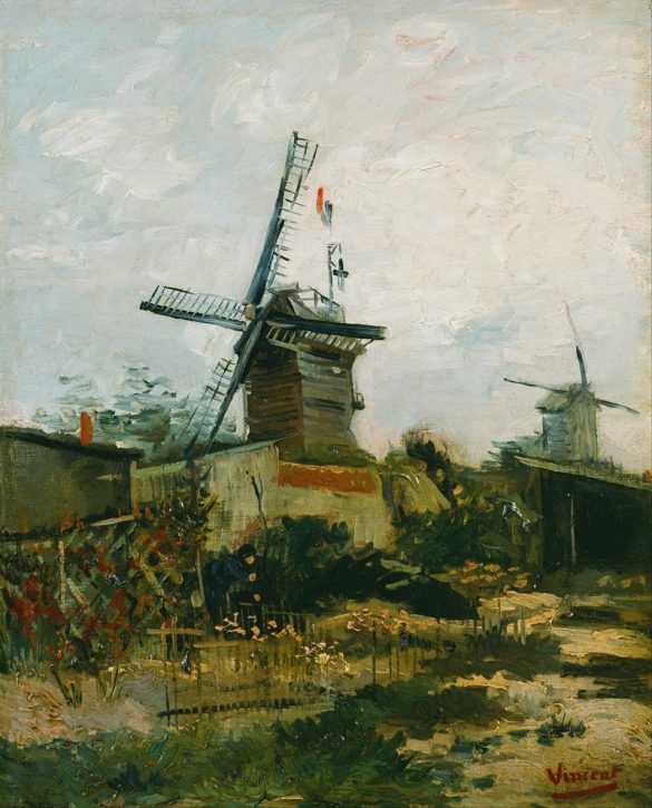 Wiatraki na Montmartre (1886)