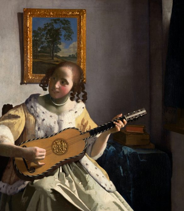 Gitarzysta (ok. 1670–1672) Johannesa Vermeera