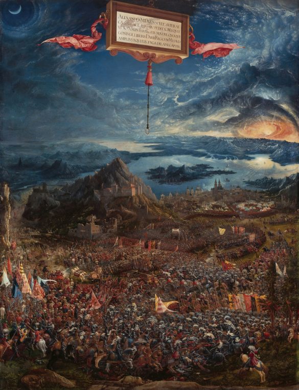 Albrecht Altdorfer - Bitwa Aleksandra pod Issos (1529)