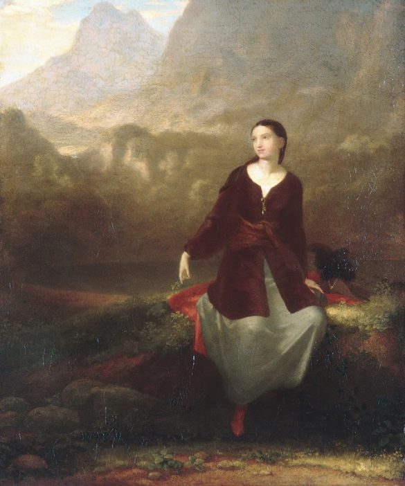 Dziewczyna hiszpańska w marzeniach (1831)
