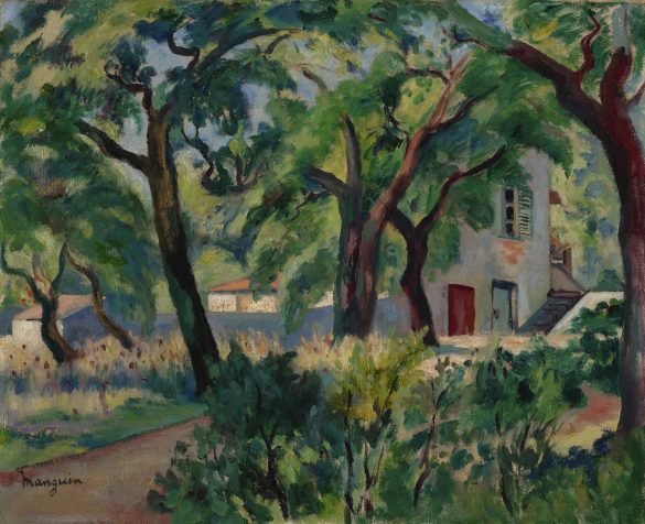 Dom w lesie, Saint-Tropez (1924)