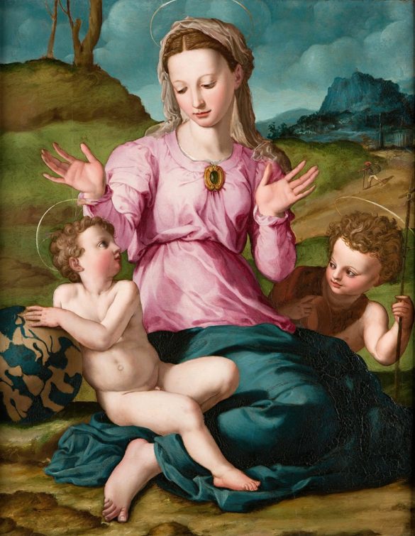Madonna z Dzieciątkiem i św. Janem Chrzcicielem (ok. 1540)