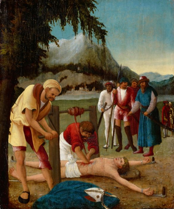 Męczeństwo św. Erazma (1518–1520)