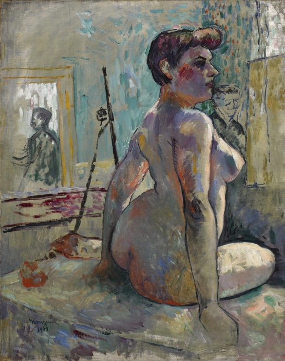 Nago w pracowni (La Croupe, Rue Boursault) (1903)