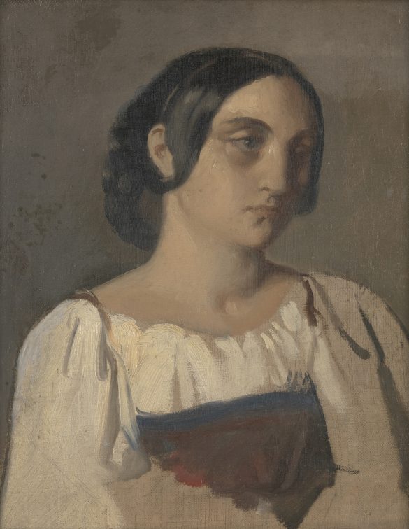 Portret Włoszki (około 1840-1841)