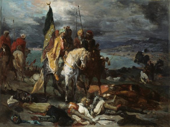 Saraceni i krzyżowcy autorstwa Théodore’a Chassériau