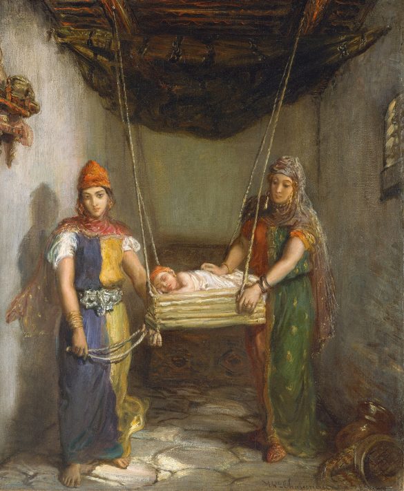 Scena w dzielnicy żydowskiej w Konstantynie (1851)