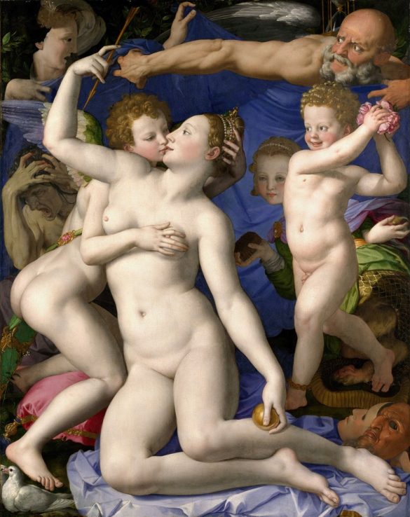 Wenus, Kupidyn, Głupota i Czas (1540-1545)