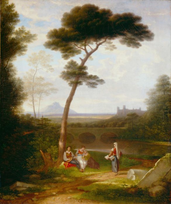 Włoski krajobraz (między 1828 a 1830)