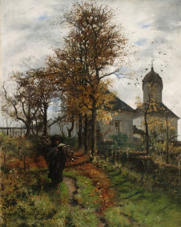Opuszczona plebania (1888)