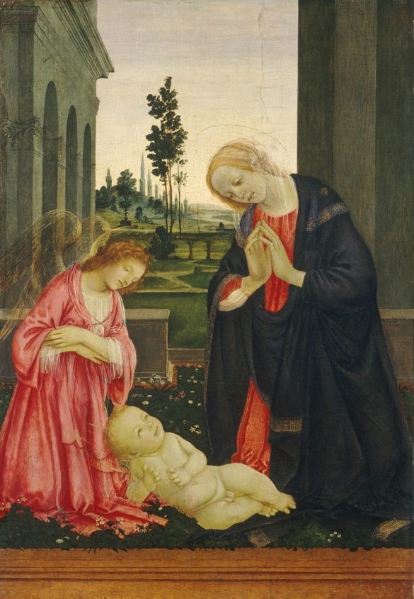 Adoracja Dzieciątka (ok. 1475-1480)