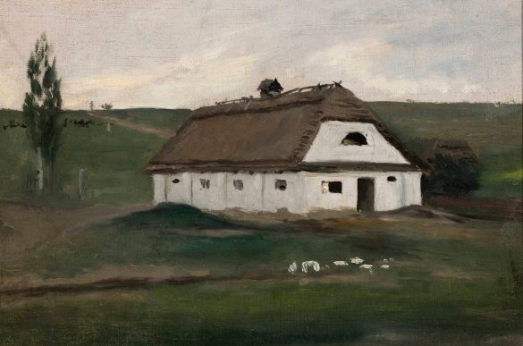 Stodoła (około 1882)