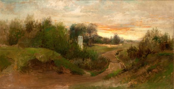 Krajobraz z okolic Czarnokozińców (1883)