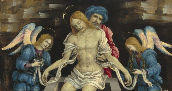 Pietà (Martwy Chrystus opłakiwany przez Nikodema i dwóch aniołów) (ok. 1500)