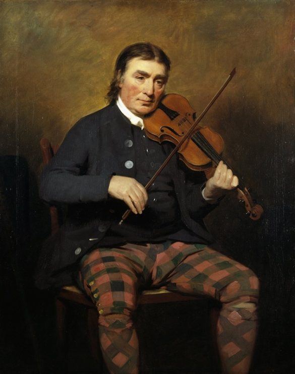 Henry Raeburn -Niel Gow, 1727 – 1807. Skrzypek i kompozytor (1787)