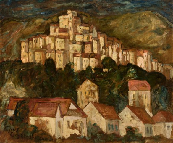 Krajobraz z Cagnes (1925)