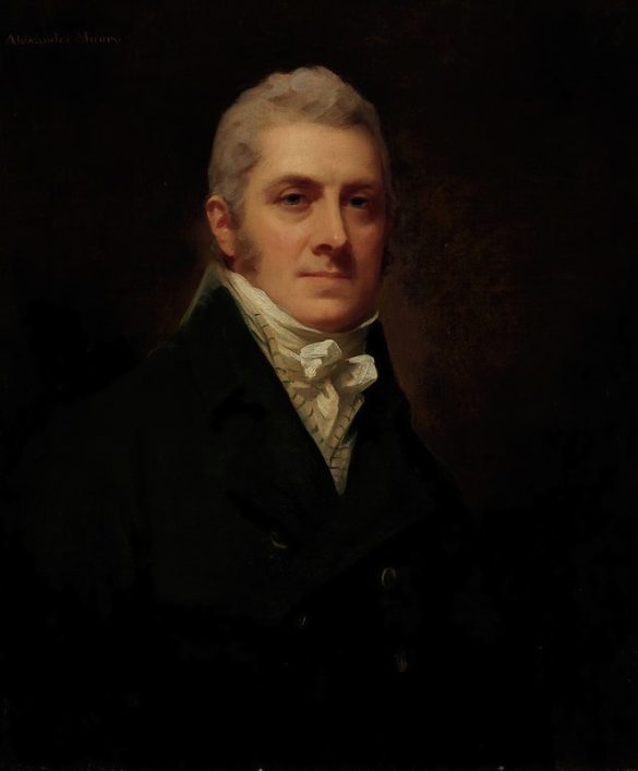 Portret Sir Alexandra Munro.