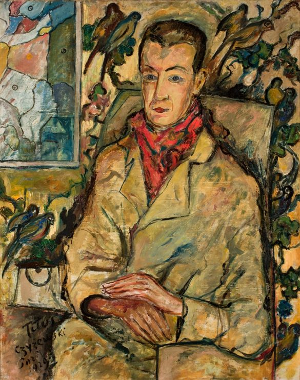 Portret z ptakami (1929)