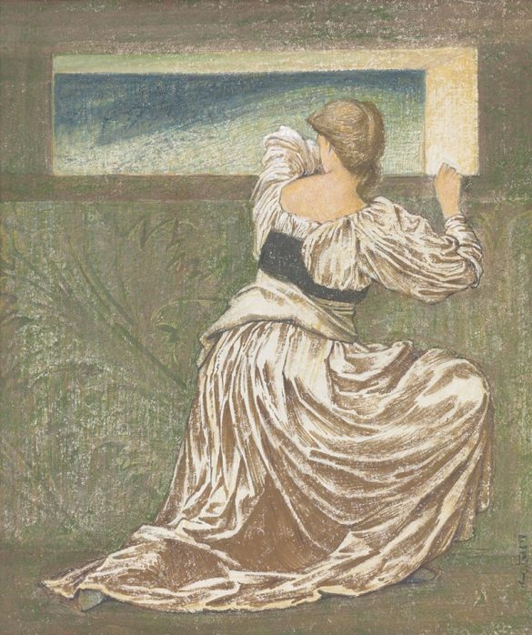 Dorigen z Bretanii oczekująca na powrót męża (1897) Dorigen z Bretanii oczekująca na powrót męża (1897)