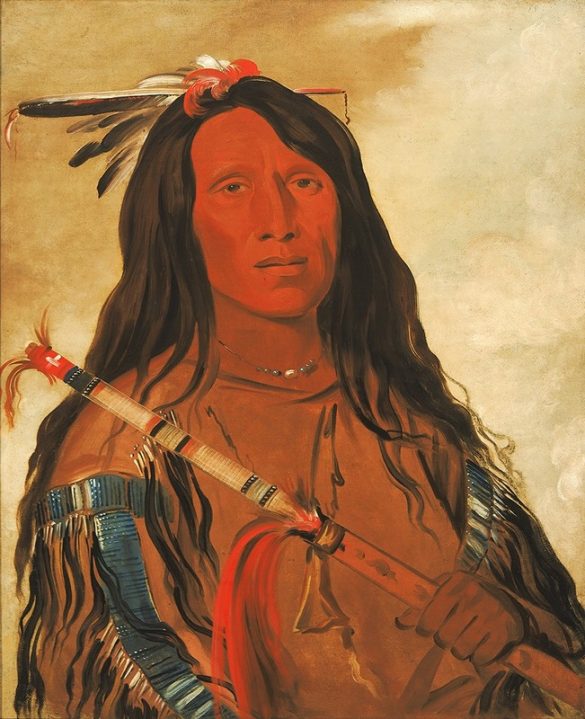 Né-Hee-Ó-Ee-Wóo-Tis, Wilk na wzgórzu, wódz plemienia (1832) Né-Hee-Ó-Ee-Wóo-Tis, Wilk na wzgórzu, wódz plemienia (1832)