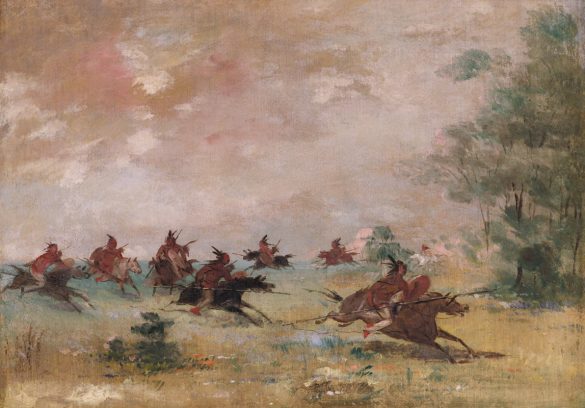 Oddział wojenny Komanczów na dzikich koniach (1834-1837) Oddział wojenny Komanczów na dzikich koniach (1834-1837)