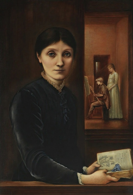 Portret Georgiany Burne-Jones Portret Georgiany Burne-Jones
